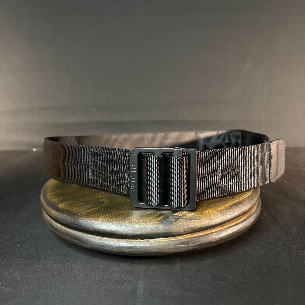 Blauer Nylon Trainer Belt with Hidden Pocket Size XL 40"-42" Vise Black B002